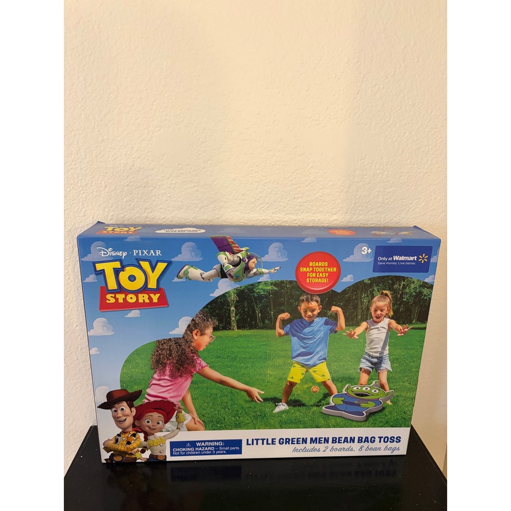 Disney Toy Story bean bag toss Alien theme pizza bean bags little green men